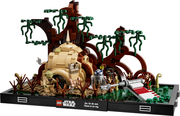 LEGO 75330 Dagobah Jedi Training Diorama – Like New | Grade A