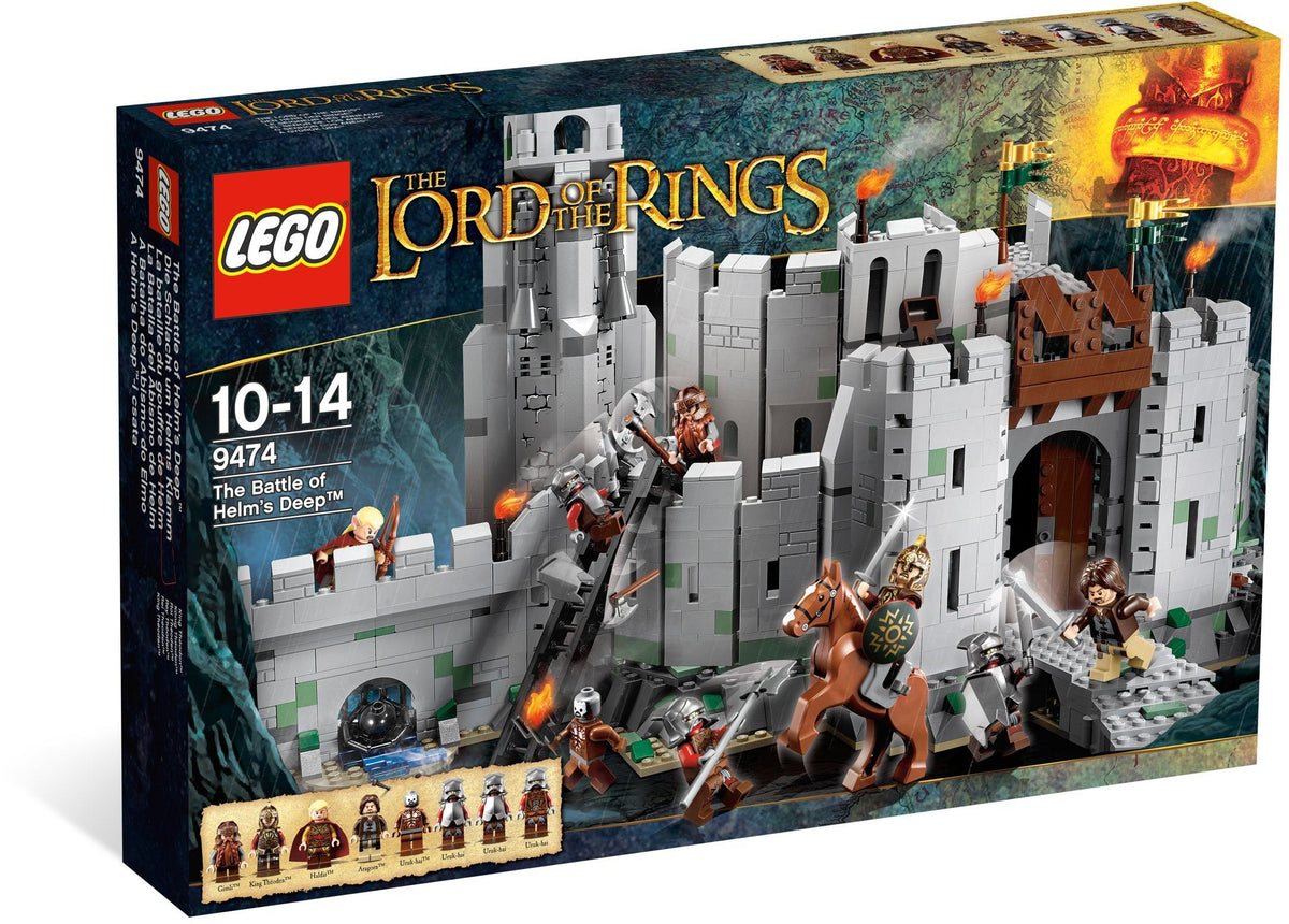 LEGO 9474 The Battle of Helm's Deep – Like New | Grade A