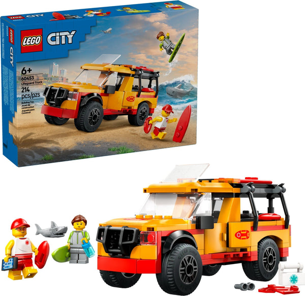 LEGO 60453 Le camion de sauvetage des maîtres-nageurs – Comme neuf | Grade A