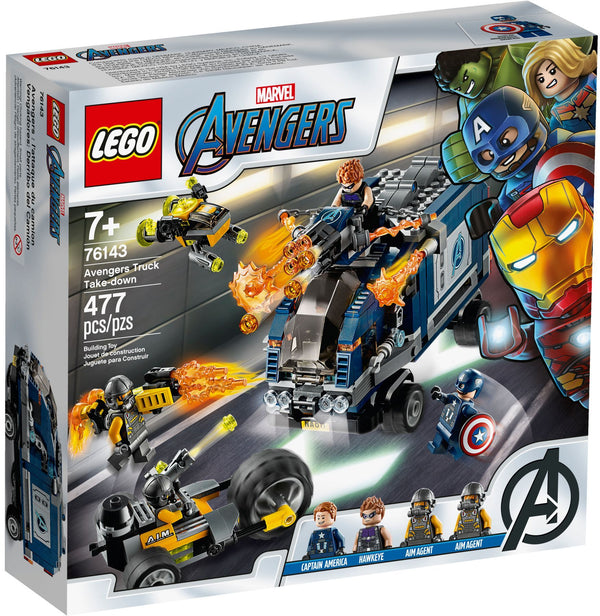 LEGO 76143 Avengers Truck Take-down – Like New | Grade A