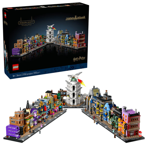 LEGO 76444 Diagon Alley Wizarding Shops – Used | Grade A