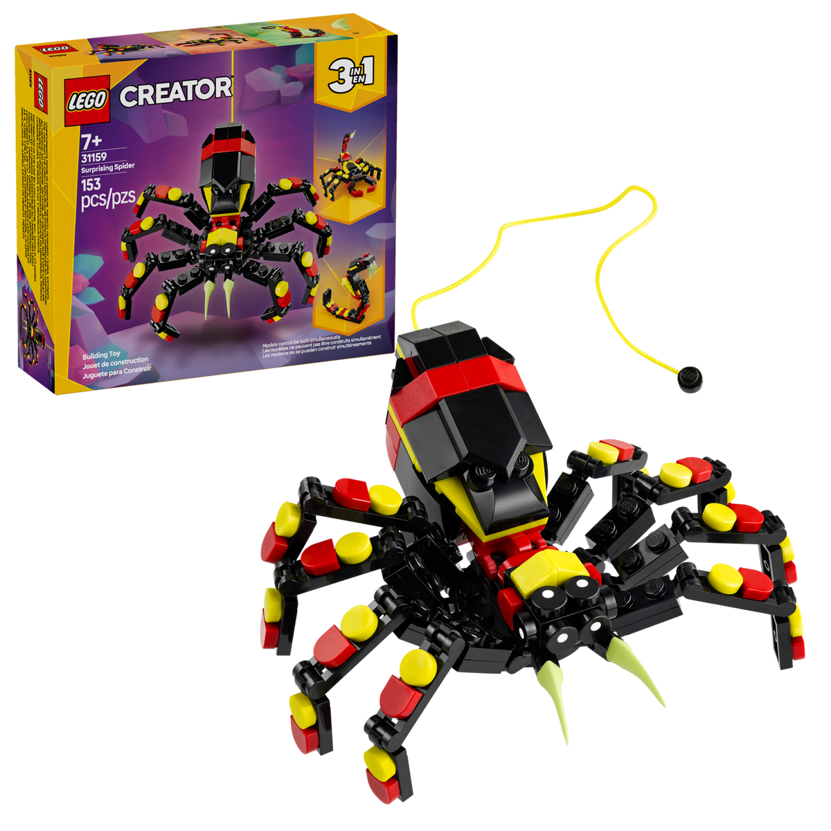 LEGO 31159 Wild Animals: Surprising Spider – Like New | Grade A