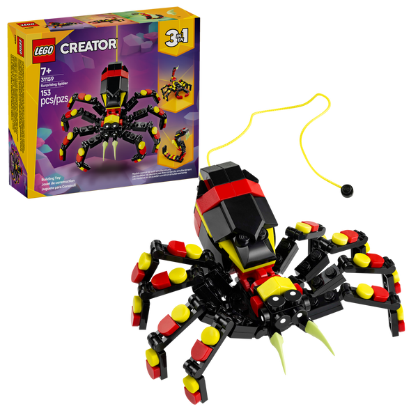 LEGO 31159 Wild Animals: Surprising Spider – Like New | Grade A