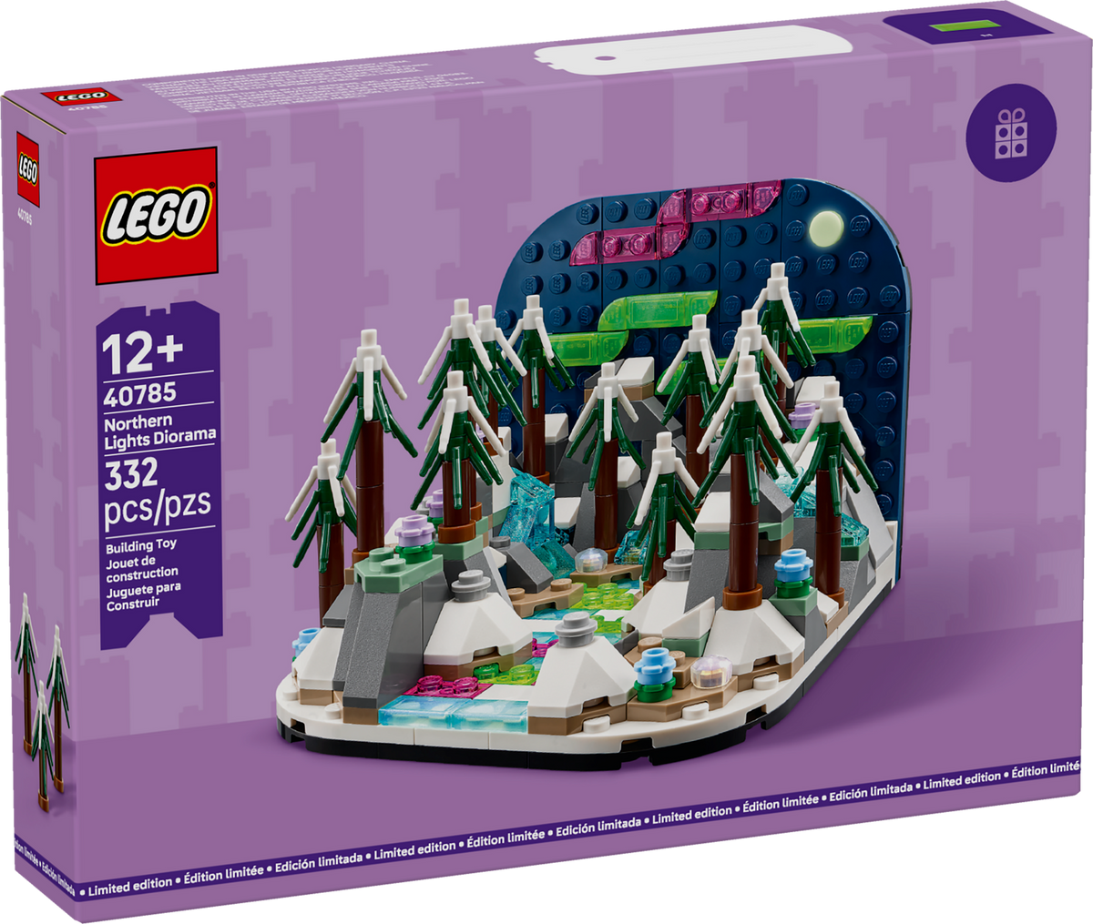 LEGO 40785 Northern Lights Diorama GWP – Like New | Grade A