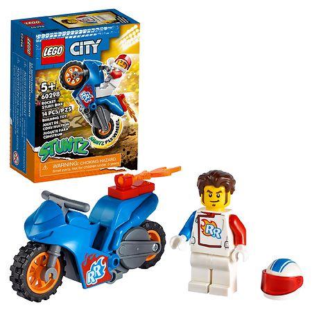 LEGO 60298 Rocket Stunt Bike – Like New | Grade A