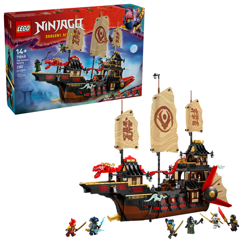 LEGO 71848 La prime du temple – Boîte abîmée | Grade A
