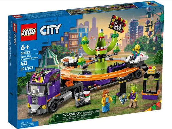 LEGO 60313 Space Ride Amusement Truck – Like New | Grade A