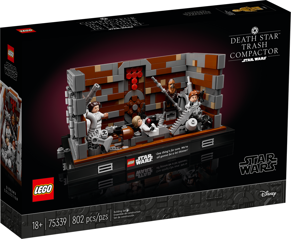 LEGO 75339 Death Star Trash Compactor Diorama – Used | Grade A