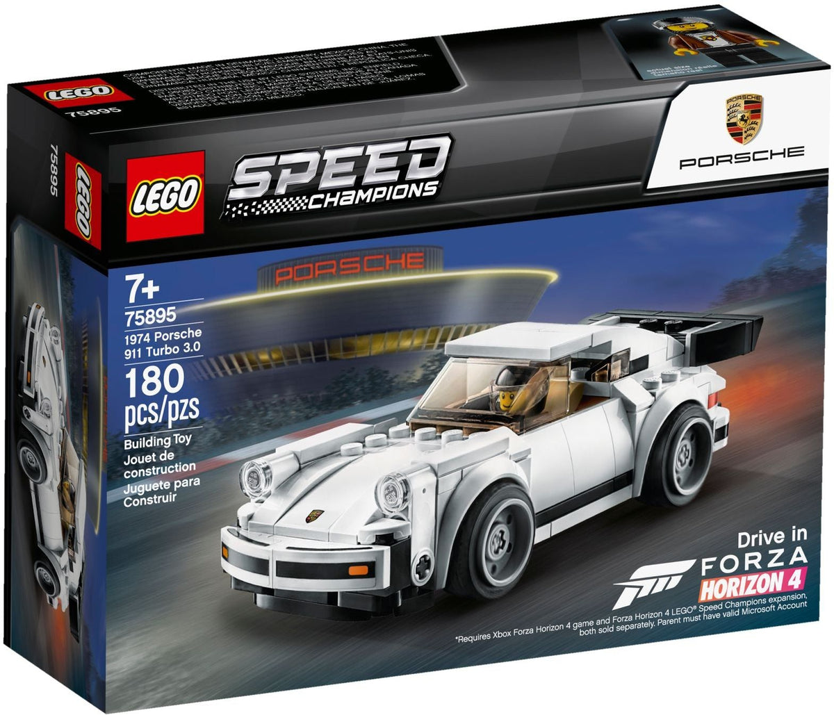 LEGO 75895 1974 Porsche 911 Turbo 3.0 – Like New | Grade A