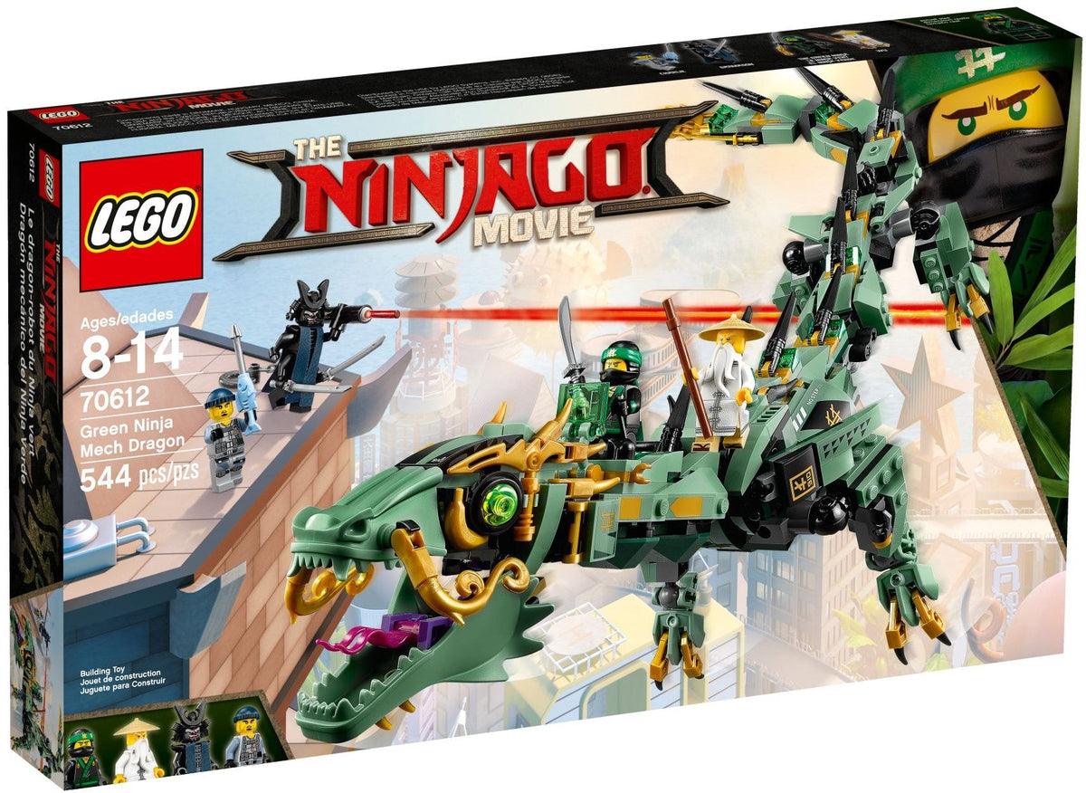 LEGO 70612 Green Ninja Mech Dragon – Like New | Grade A