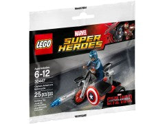 LEGO 30447 Captain America's Motorcycle – Like New | Grade A