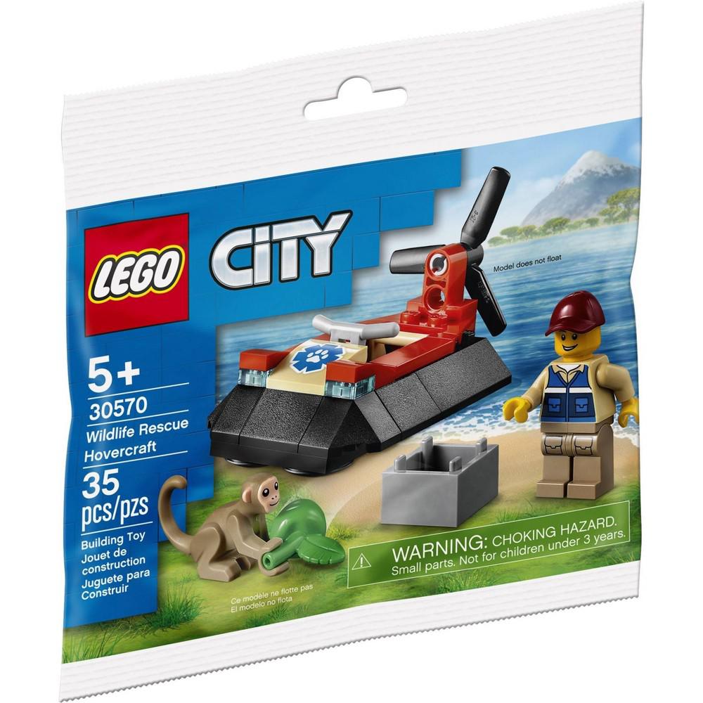 LEGO 30570 L'aéroglisseur de sauvetage des animaux sauvages – Comme neuf | Grade A