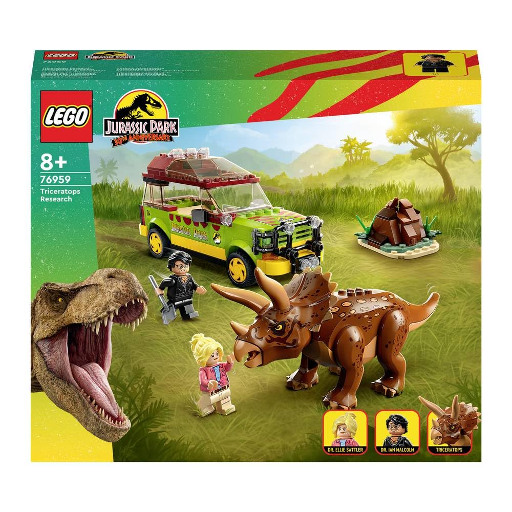 LEGO 76959 Triceratops Research – Like New | Grade A