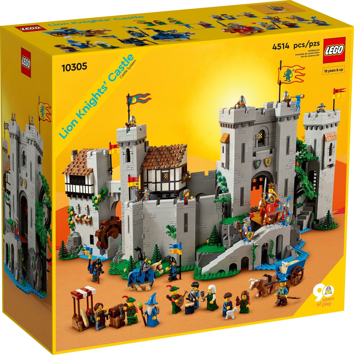 LEGO 10305 Lion Knights' Castle – Like New | Grade A