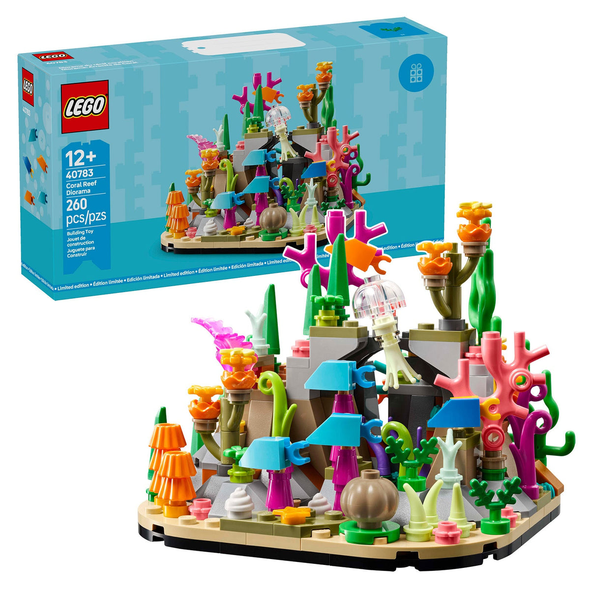 LEGO 40783 Coral Reef Diorama – Like New | Grade A