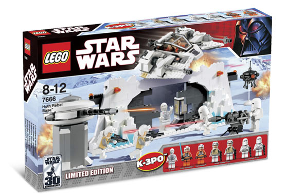 LEGO 7666 La base rebelle de Hoth – Comme neuf | Grade A