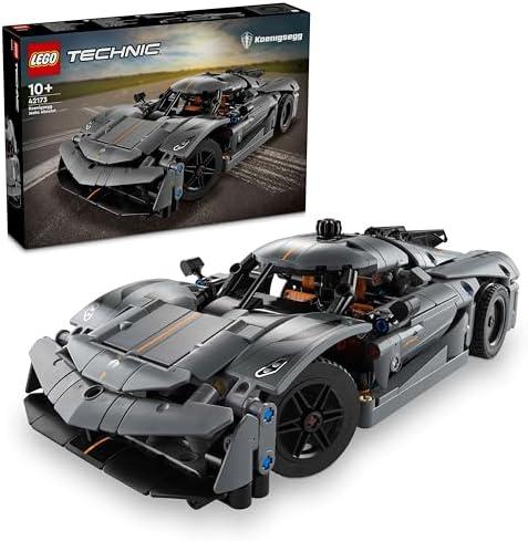 LEGO 42173 Koenigsegg Jesko Absolut Grey Hypercar – Like New | Grade A