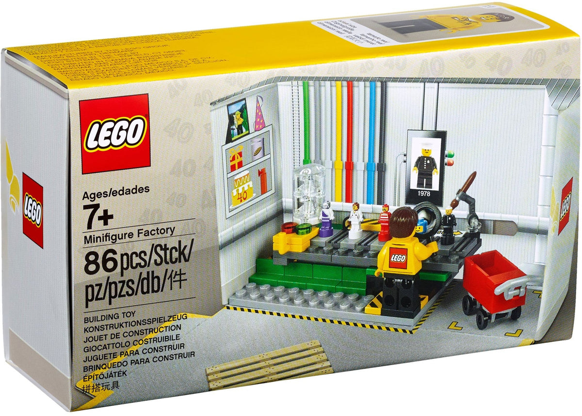 LEGO 5005358 Minifigure Factory – Like New | Grade A