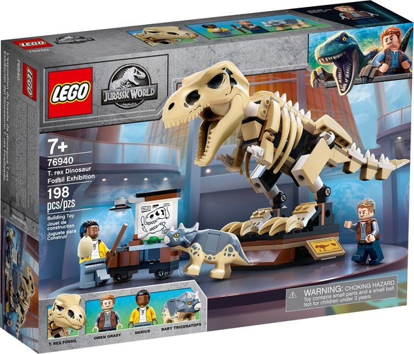 LEGO 76940 L'exposition du fossile de T. rex – Comme neuf | Grade A