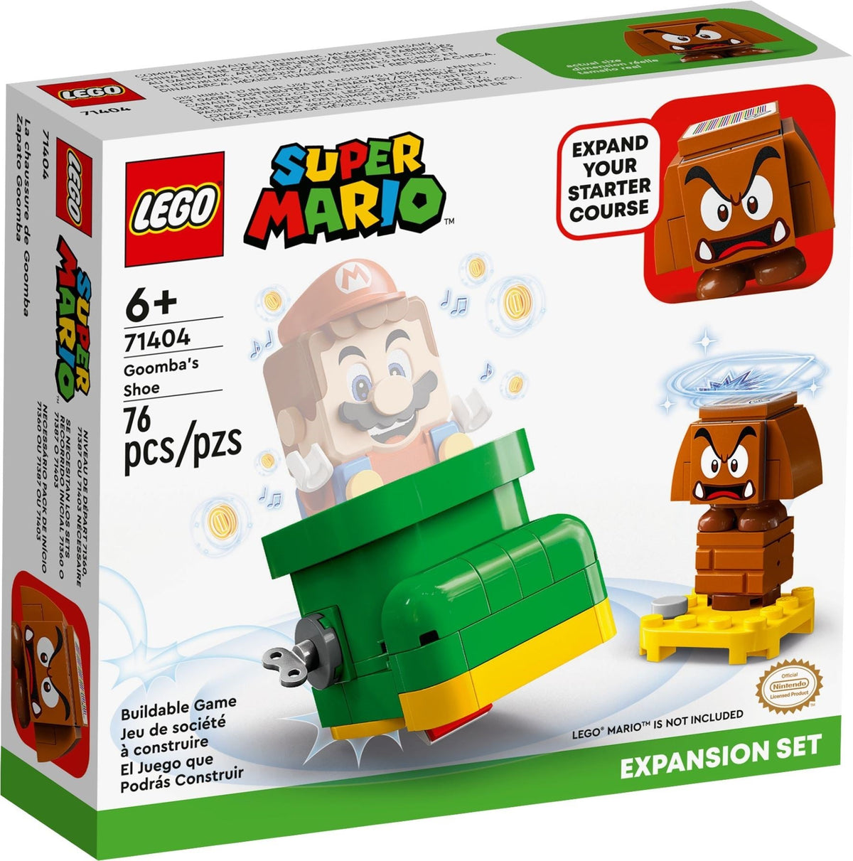 LEGO 71404 Goomba's Shoe Expansion Set – Like New | Grade A