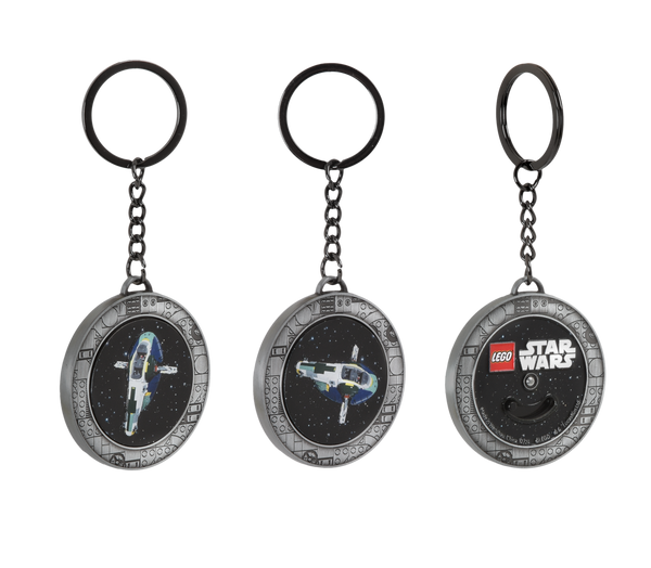 LEGO 5009394 Jango Fett's Starship Key Chain – Like New | Grade A