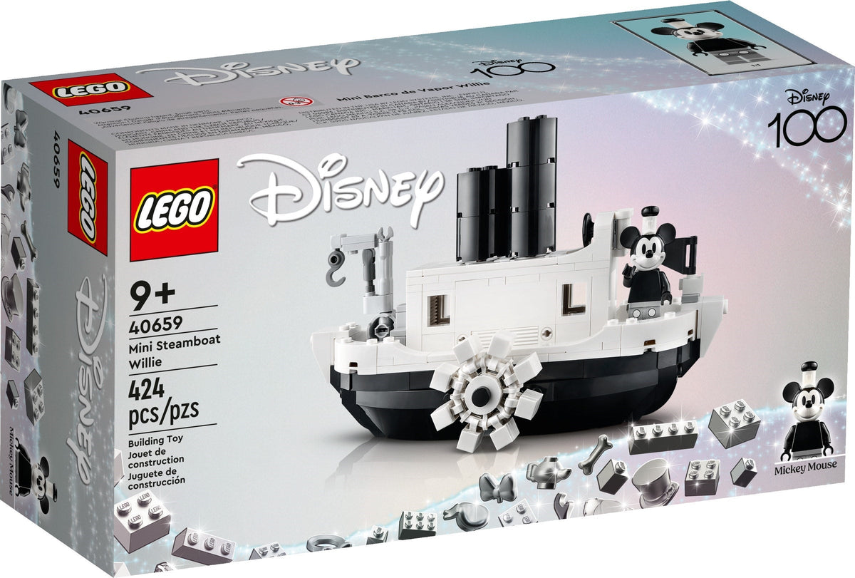 LEGO 40659 Mini Steamboat Willie – Like New | Grade A