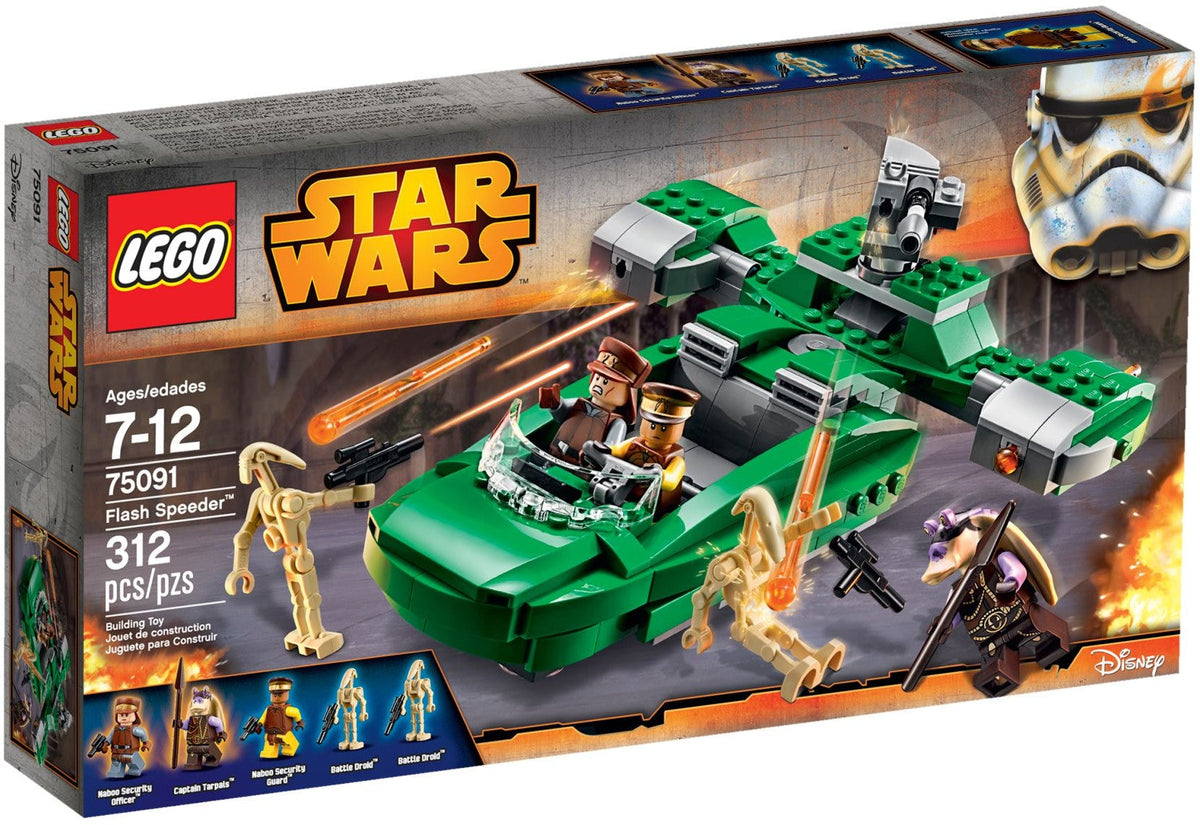 LEGO 75091 Le Flash Speeder – Comme neuf | Grade A