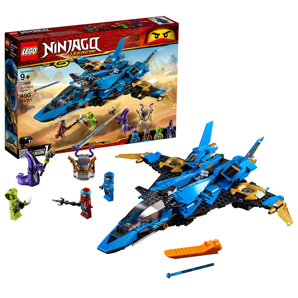 LEGO 70668 Jay's Storm Fighter – Imperfect Box | Grade A