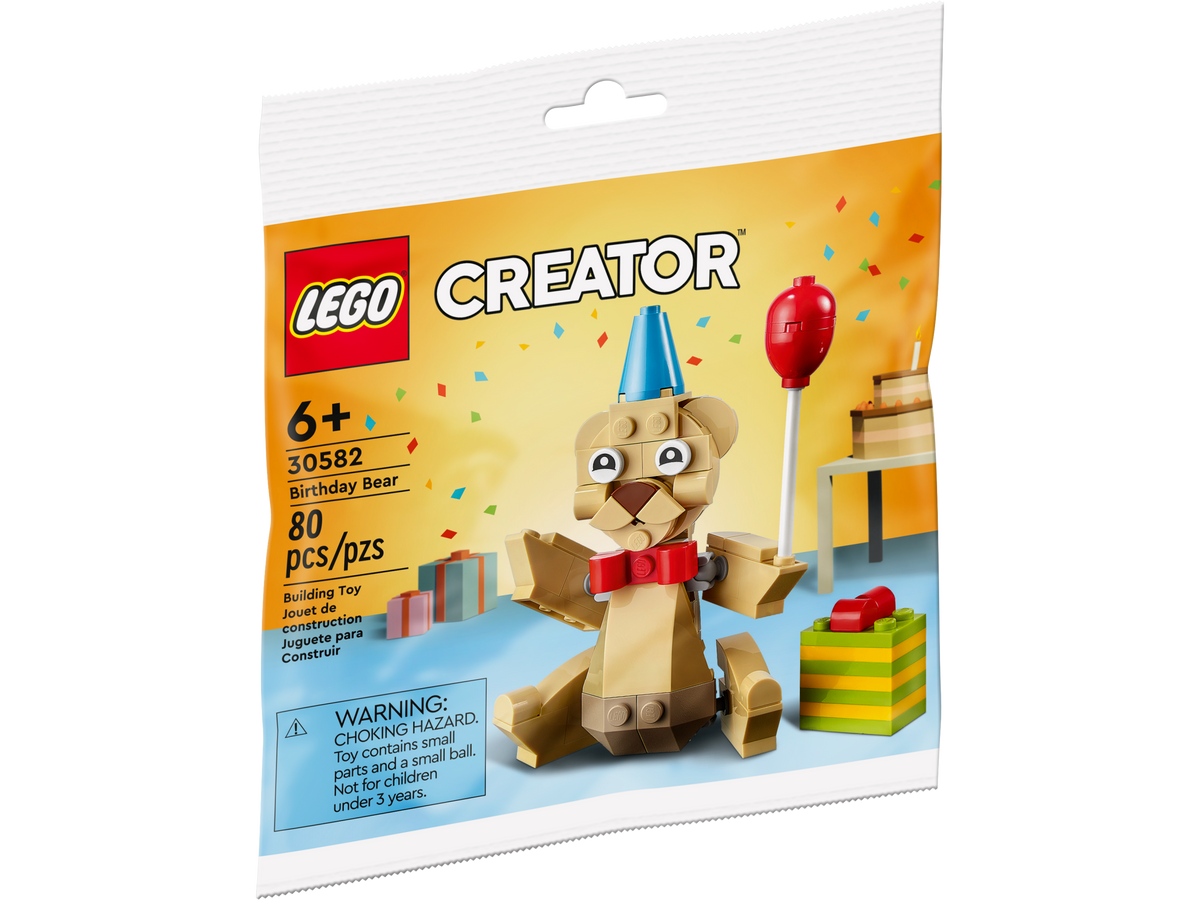 LEGO 30582 Birthday Bear – Like New | Grade A