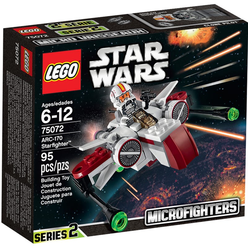 LEGO 75072 Le chasseur ARC-170 – Comme neuf | Grade A