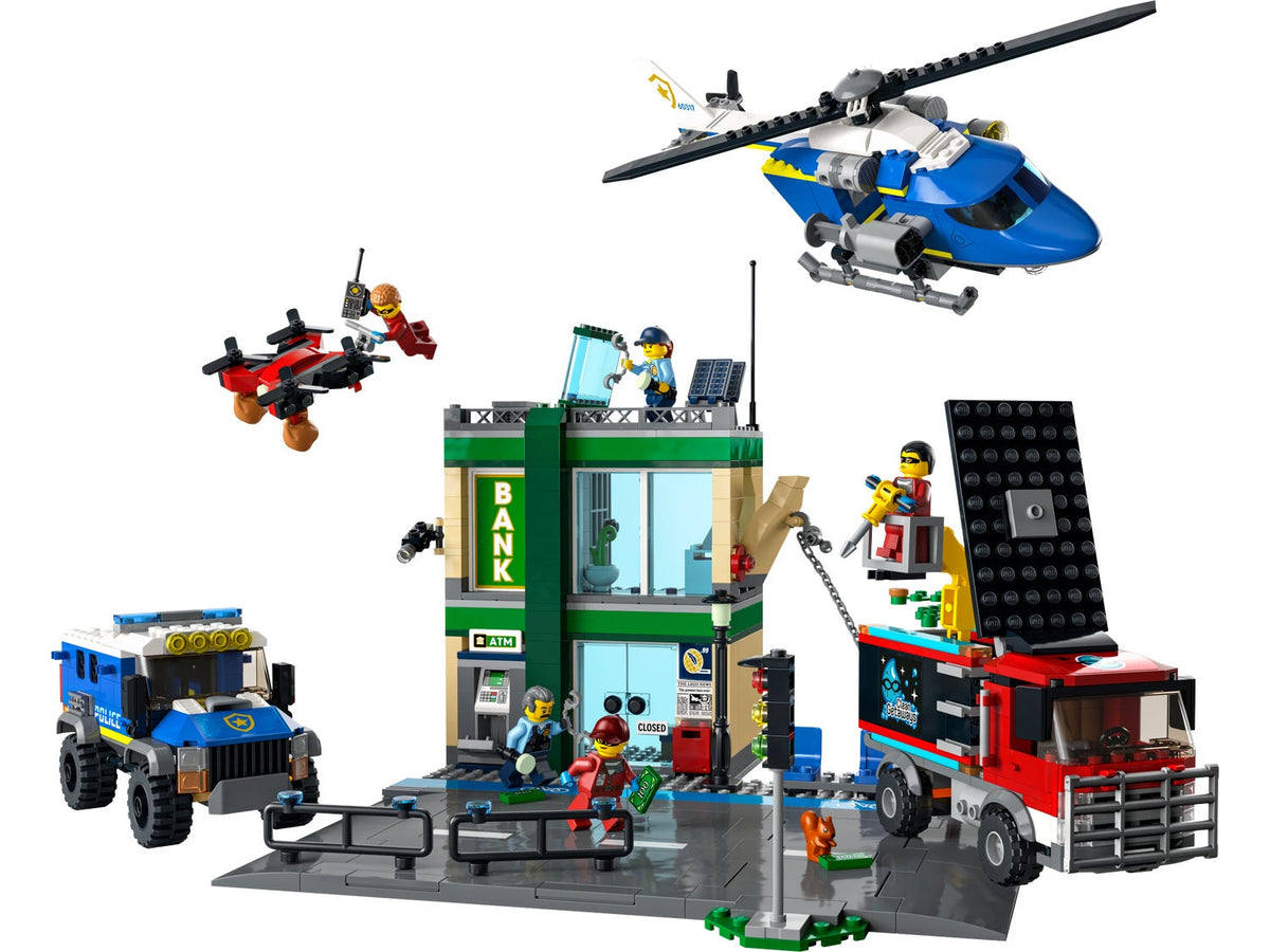 LEGO 60317 La course-poursuite de police à la banque – Comme neuf | Grade A