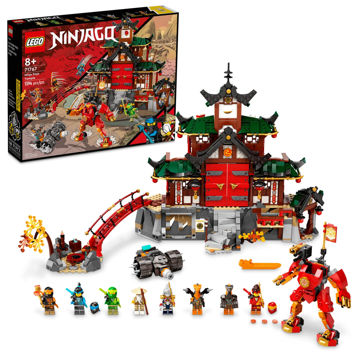 LEGO 71767 Ninja Dojo Temple – Like New | Grade A