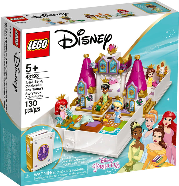 LEGO 43193 Ariel, Belle, Cinderella and Tiana's Storybook Adventures – Like New | Grade A