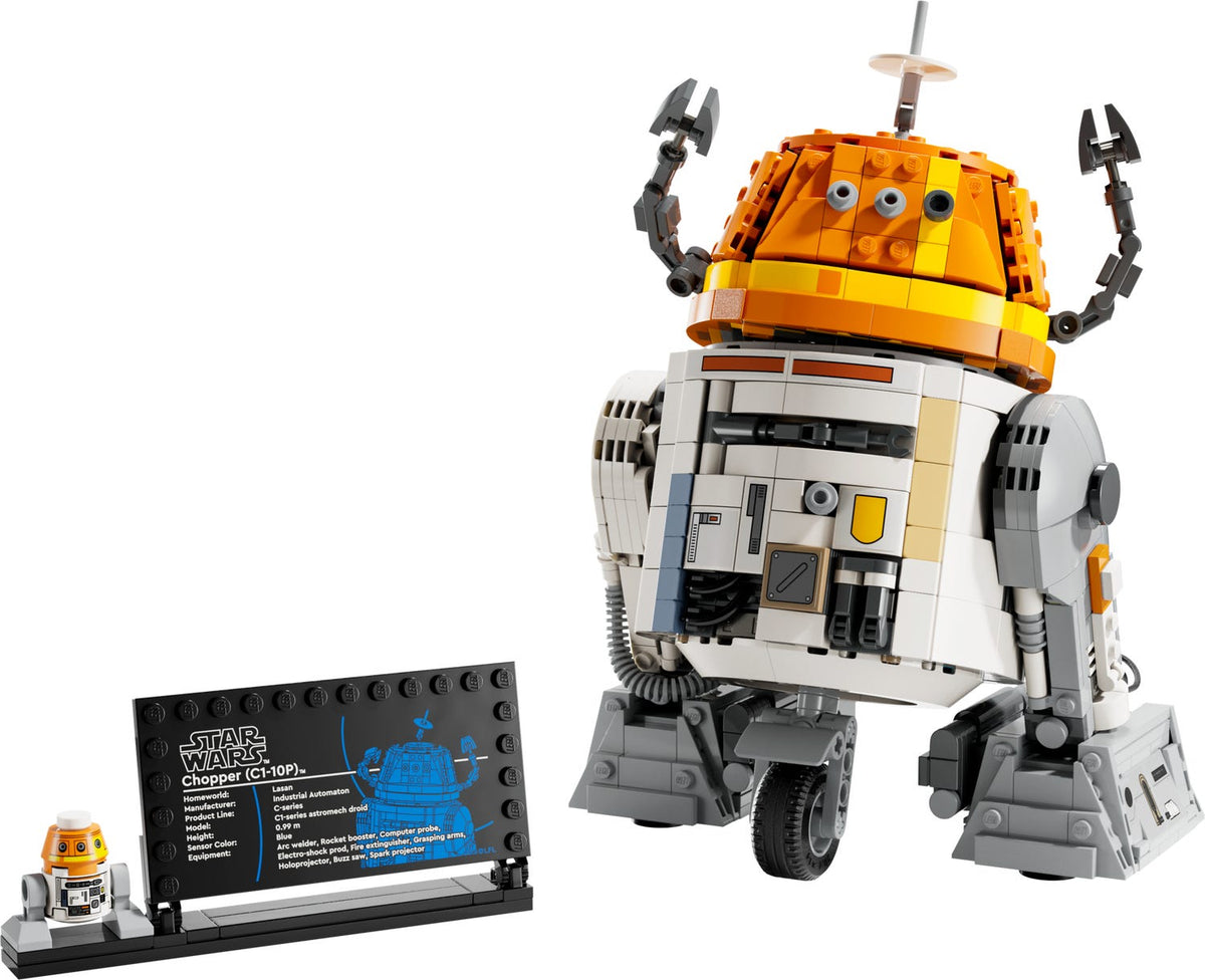 LEGO 75416 Chopper (C1-10P) Astromech Droid – Imperfect Box | Grade A