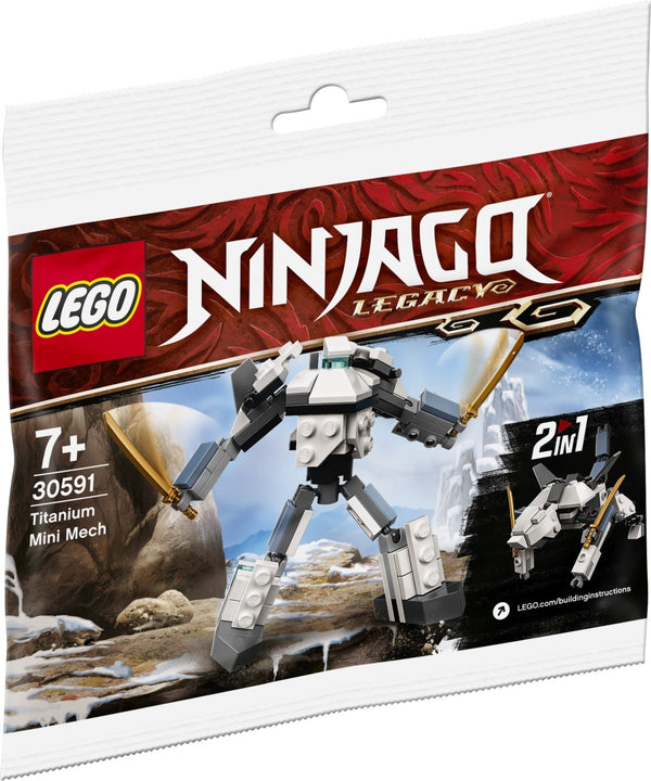 LEGO 30591 Titanium Mini Mech – Like New | Grade A