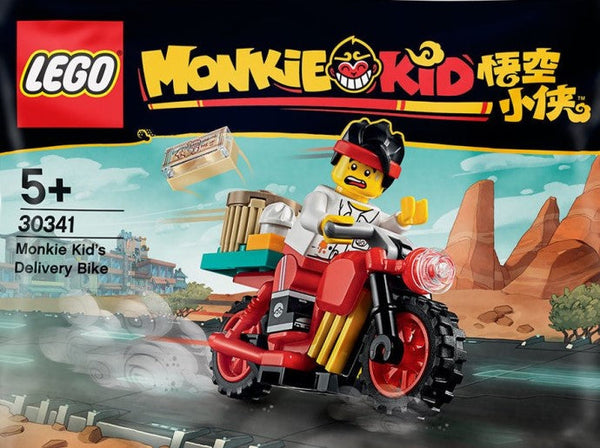 LEGO 30341 Monkie Kid's Delivery Bike – Like New | Grade A