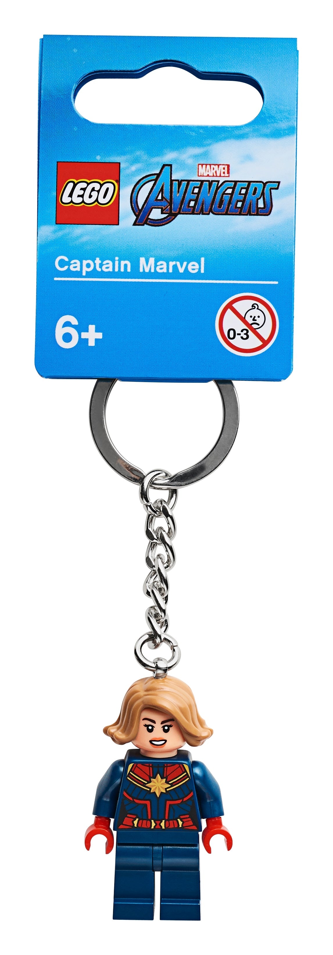LEGO 854064 Captain Marvel Key Chain – Like New | Grade A