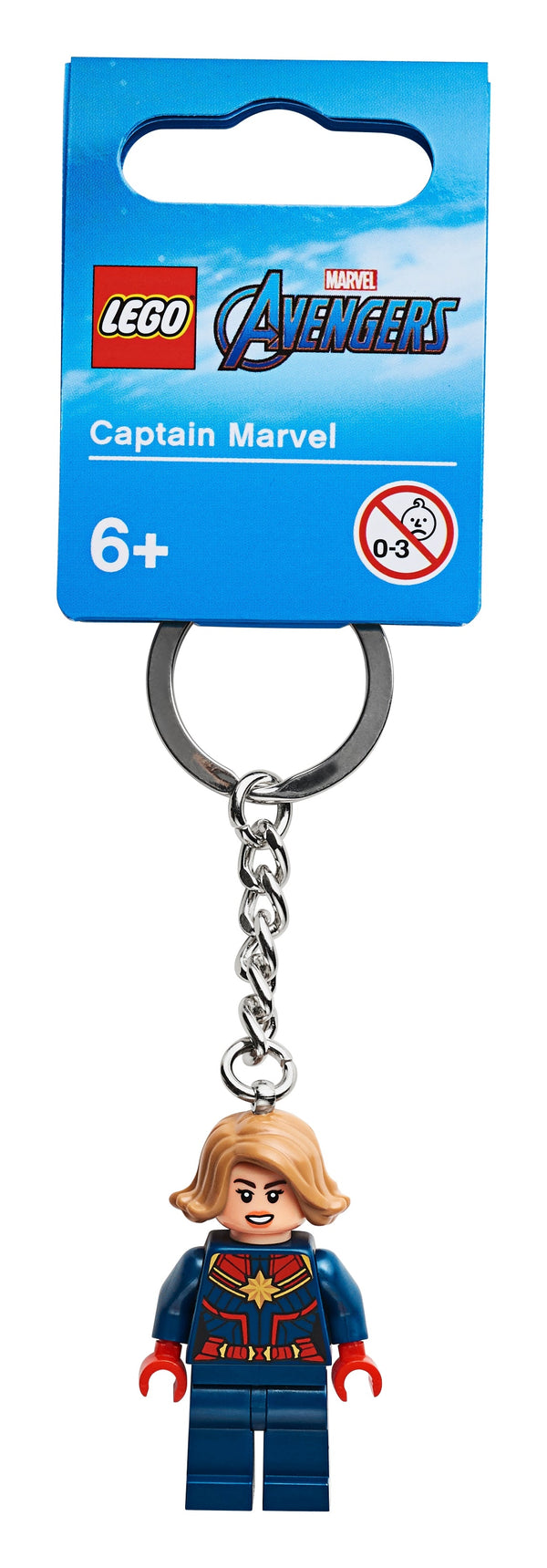 LEGO 854064 Captain Marvel Key Chain – Like New | Grade A