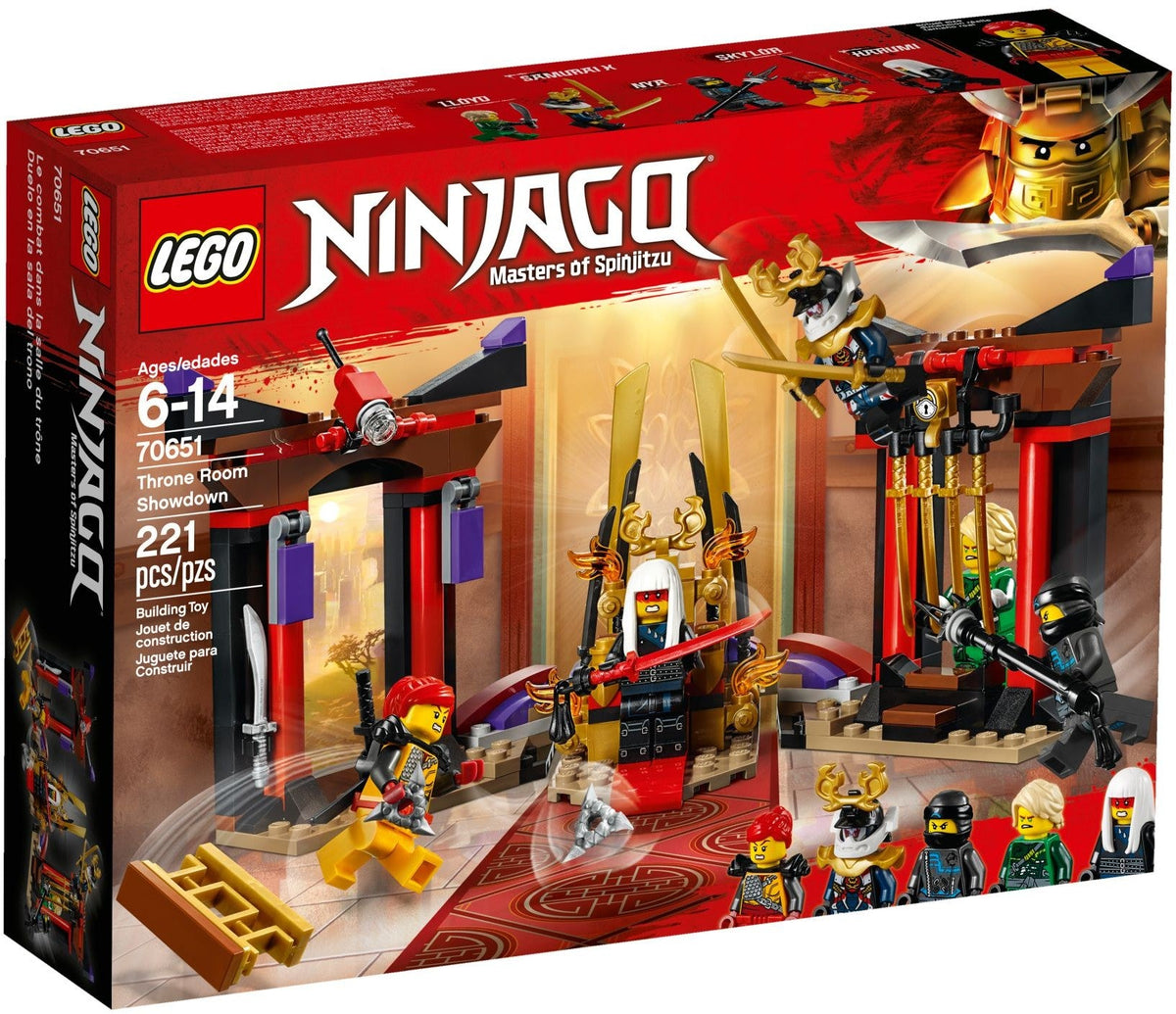 LEGO 70651 Le duel dans la salle du trône – Comme neuf | Grade A