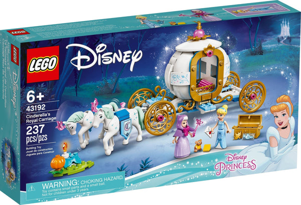 LEGO 43192 Cinderella's Royal Carriage – Like New | Grade A