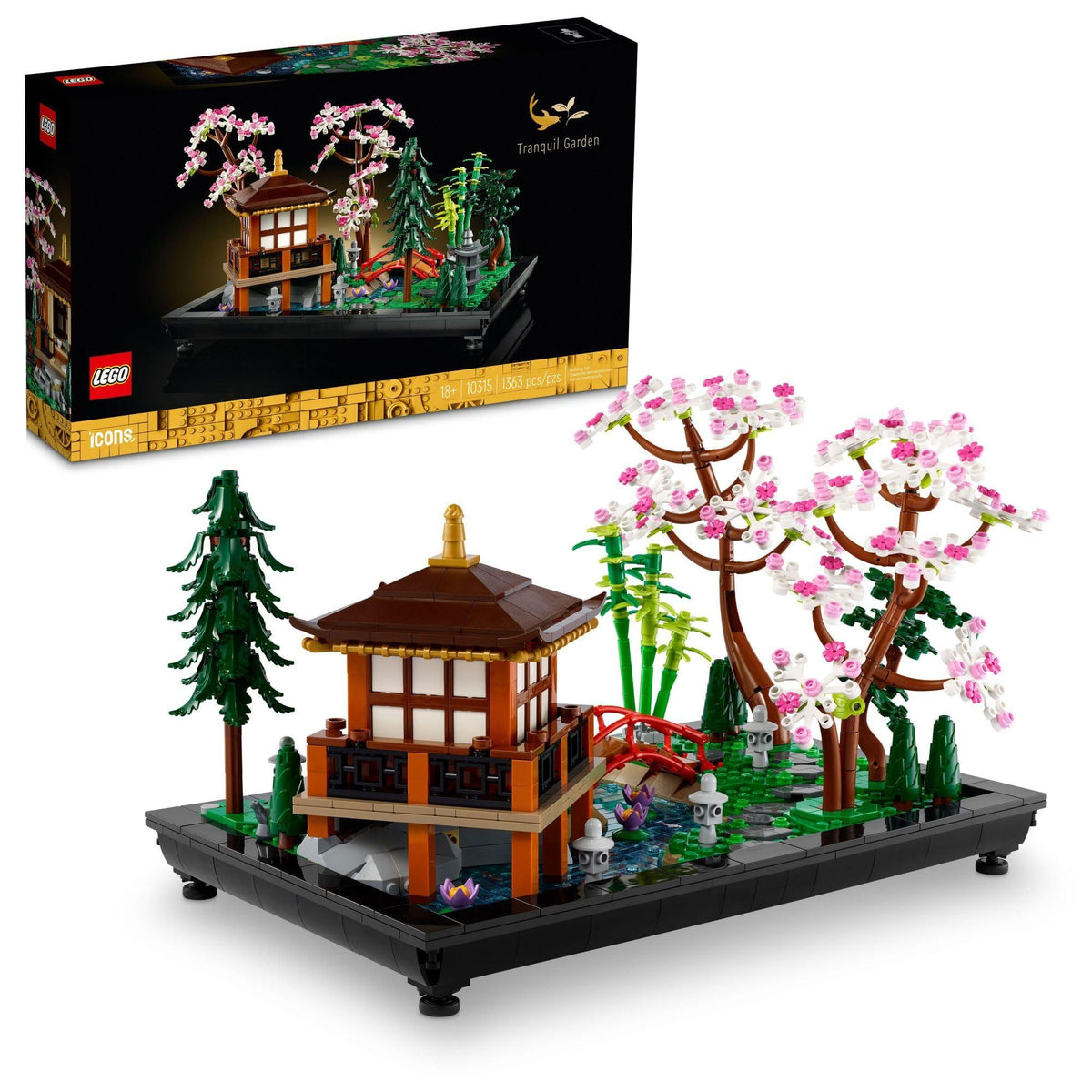 LEGO 10315 Tranquil Garden – Imperfect Box | Grade A