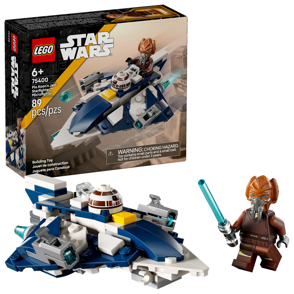 LEGO 75400 Plo Koon's Jedi Starfighter Microfighter – Used | Grade A