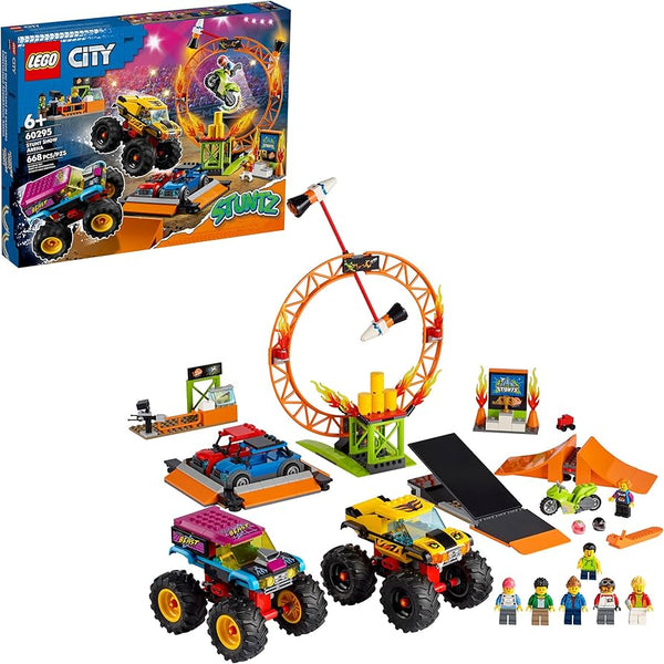 LEGO 60295 L'arène du spectacle de cascades – Boîte abîmée | Grade A
