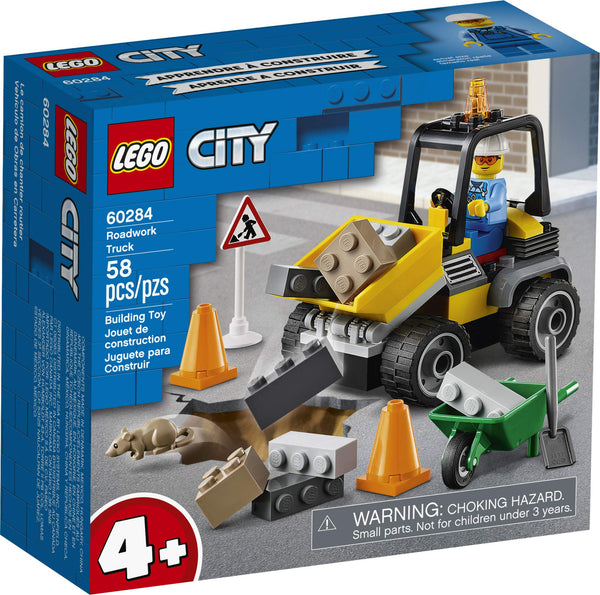 LEGO 60284 Roadwork Truck – Like New | Grade A