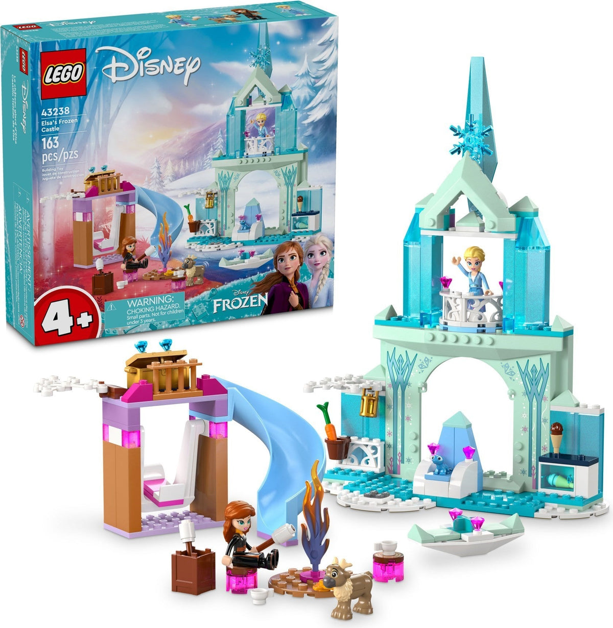 LEGO 43238 Elsa's Frozen Castle – Like New | Grade A