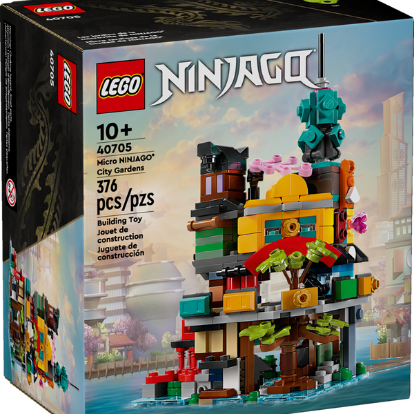 LEGO 40705 Micro NINJAGO City Gardens – Like New | Grade A