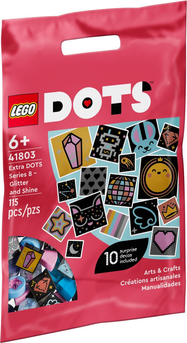 LEGO 41803 Extra DOTS Series 8 - Glitter and Shine – Like New | Grade A