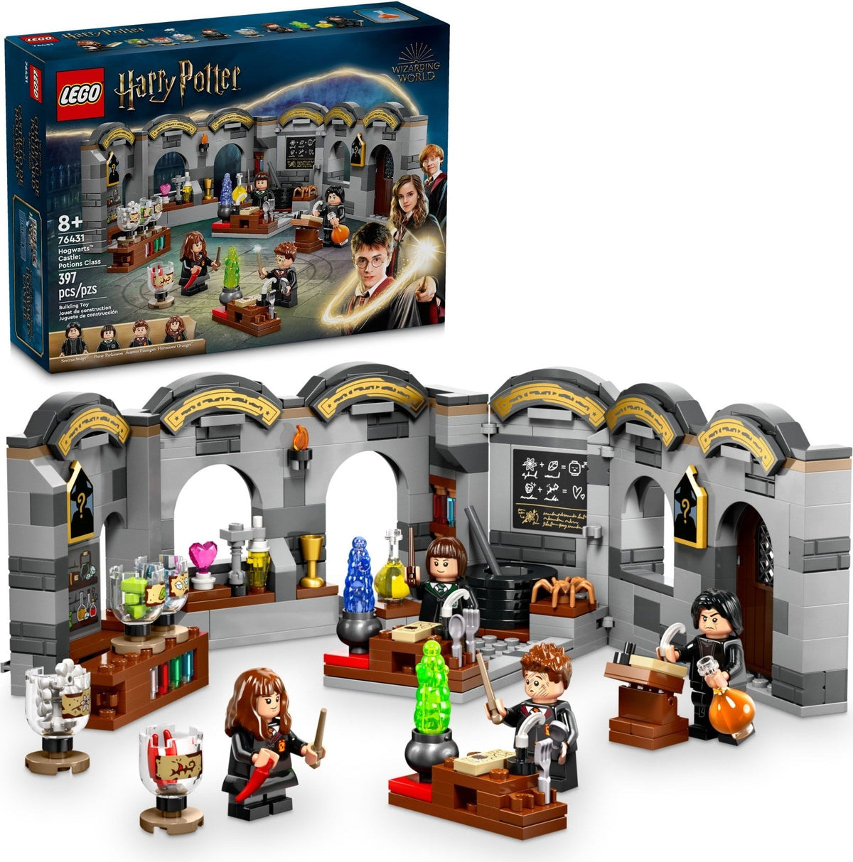 LEGO 76431 Hogwarts Castle: Potions Class – Like New | Grade A
