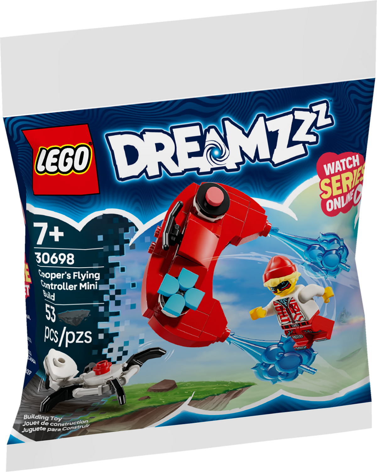 LEGO 30698 Cooper's Flying Controller Mini Build – Like New | Grade A