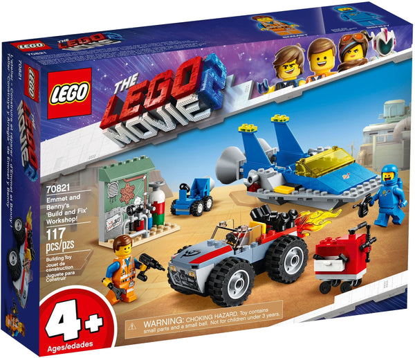LEGO 70821 Emmet and Benny's 'Build and Fix' Workshop! – Like New | Grade A